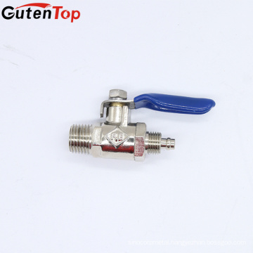 GutenTop Hot Sales Forged NPT Brass Gas Ball Valve 1/4 inch Female and Male with Good Price